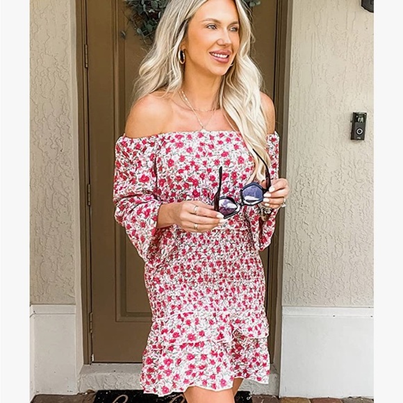 Long Sleeve Spring Summer Dress - Picture 3 of 6